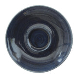 Churchill Monochrome Cappuccino Saucers Mist Blue 158mm (12 Pack)