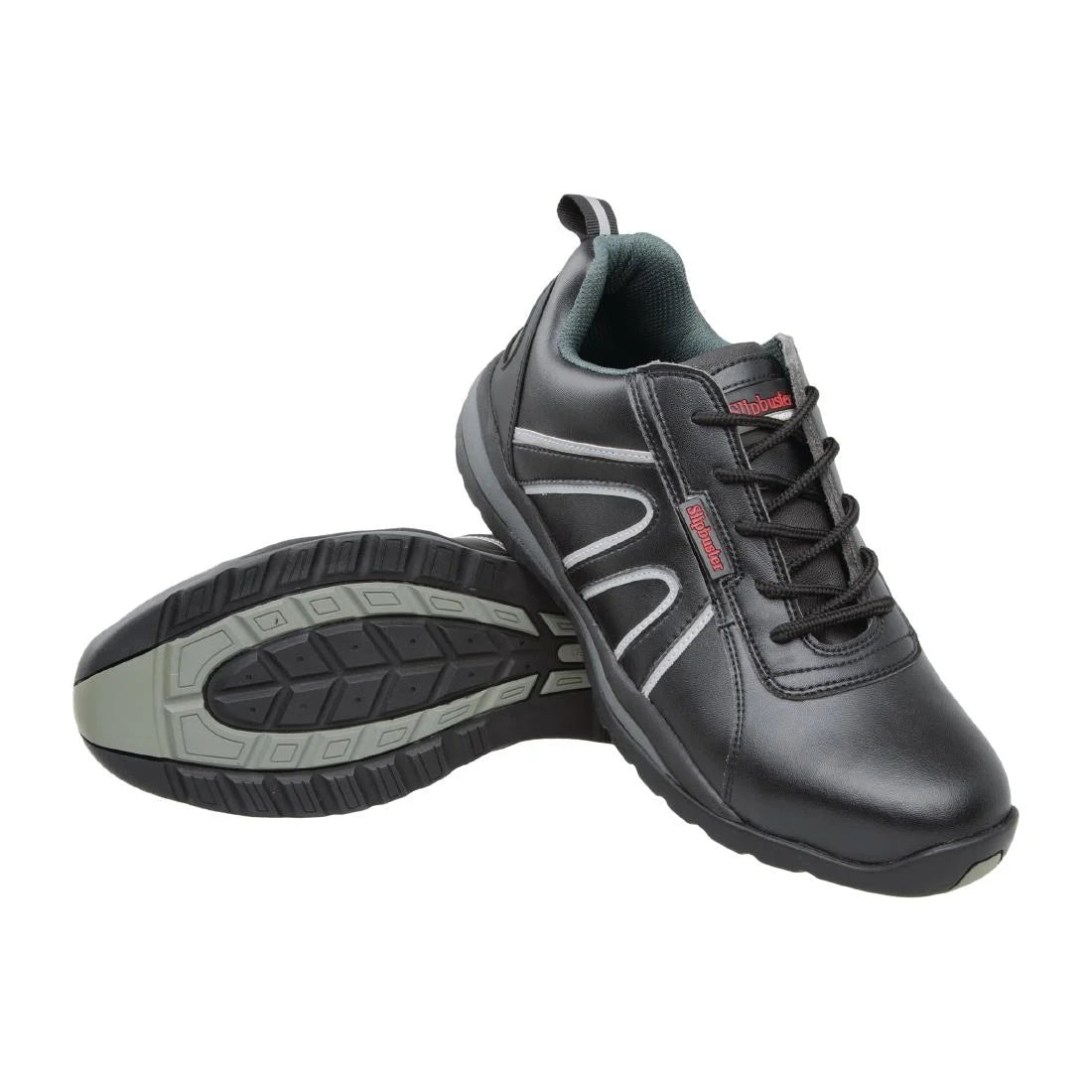 Slipbuster Slimline Safety Trainers Black 46