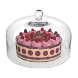 glass cake stand dome