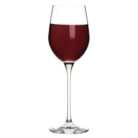 Olympia Campana One Piece Crystal Wine Glasses 380ml (6 Pack)