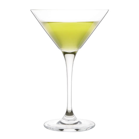 Olympia Campana One Piece Crystal Martini Glass 260ml (6 pack)