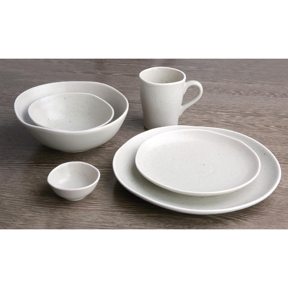Olympia Chia Deep Bowls Sand 210mm (Pack of 6)