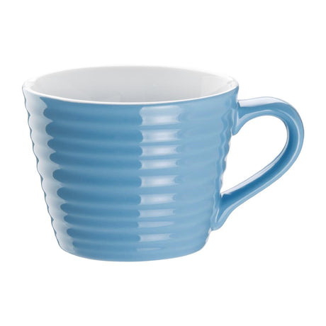 Olympia Cafe Aroma Mug Blue - 230ml 8fl oz (6 Pack)