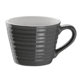 Olympia Cafe Aroma Mug Charcoal - 230ml 8fl oz (6 Pack)