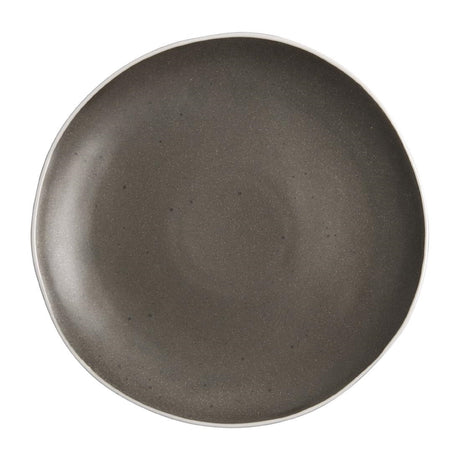 Olympia Chia Plates Charcoal 270mm (6 Pack)