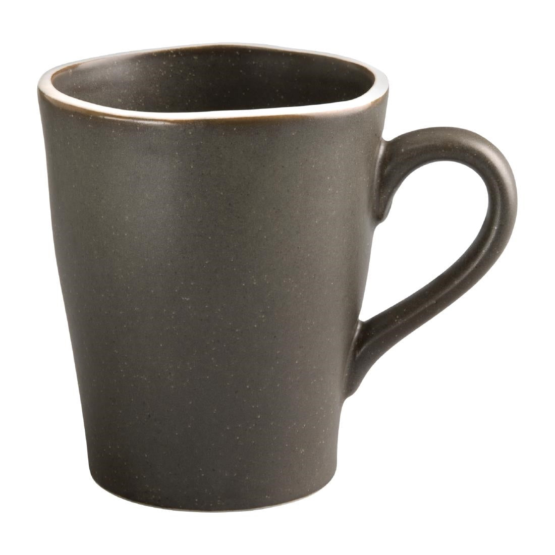 Olympia Chia Mugs Charcoal 340ml (6 Pack)