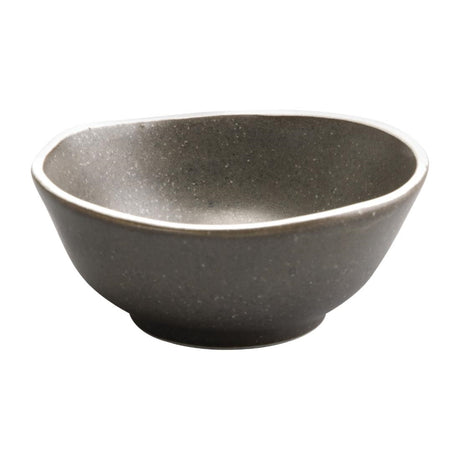 Olympia Chia Dipping Dishes Charcoal 80mm (12 Pack)
