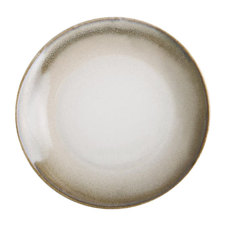Olympia Birch Coupe Plates Taupe 205mm (6 Pack)