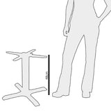 Bolero Cast Iron Coffee Height Table Base