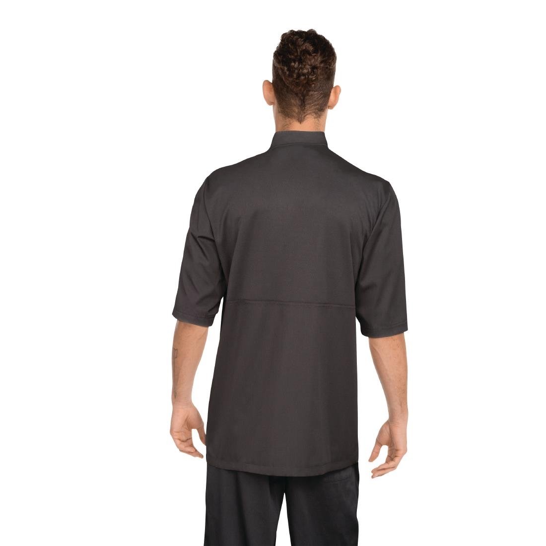 Chefs Works Montreal Cool Vent Unisex Chef Jacket Black S