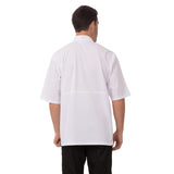 Chefs Works Montreal Cool Vent Unisex Short Sleeve Chefs Jacket White XL