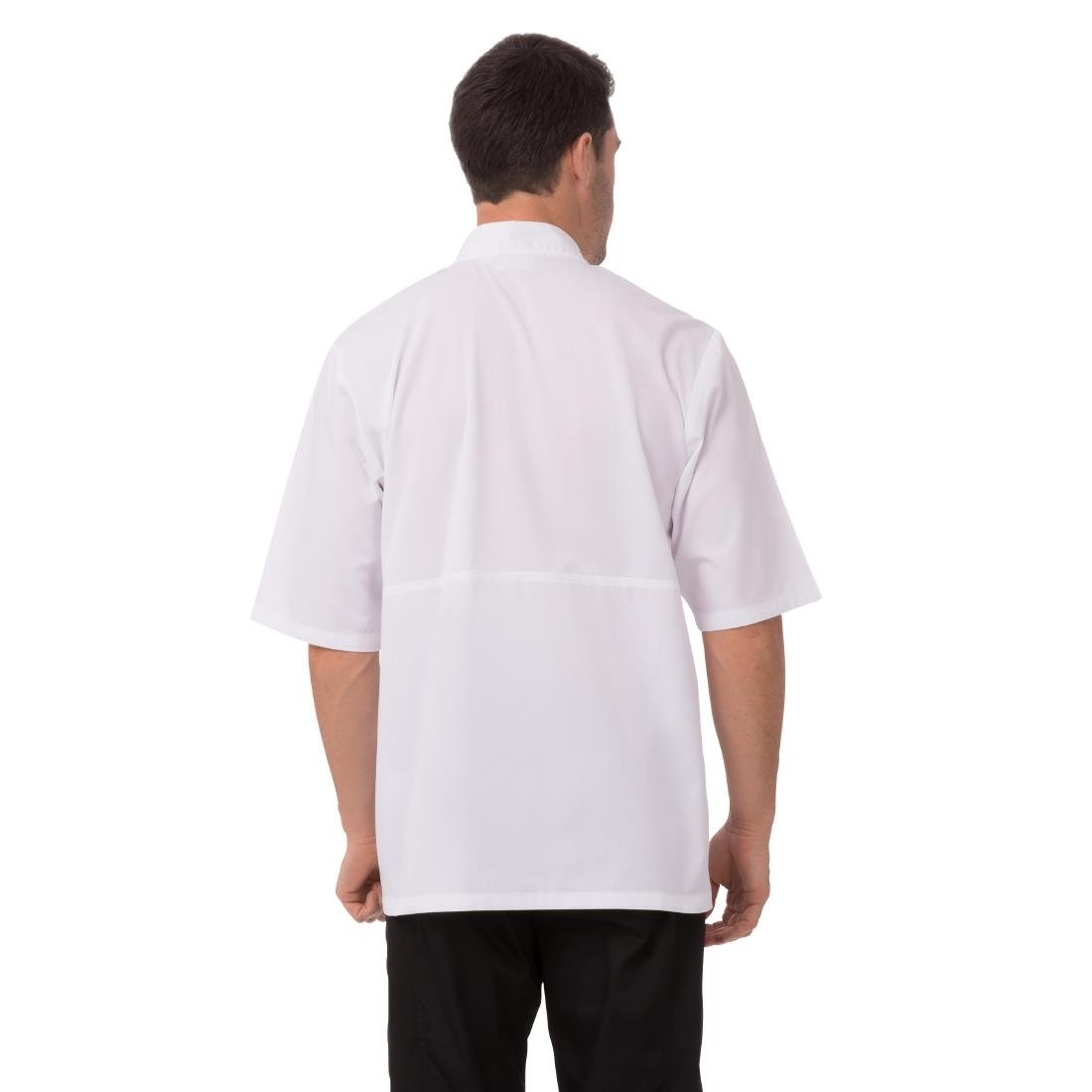 Chefs Works Montreal Cool Vent Unisex Chef Jacket White M