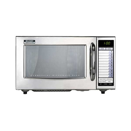 Sharp R21AT Medium Duty Commercial Microwave Oven  1000W