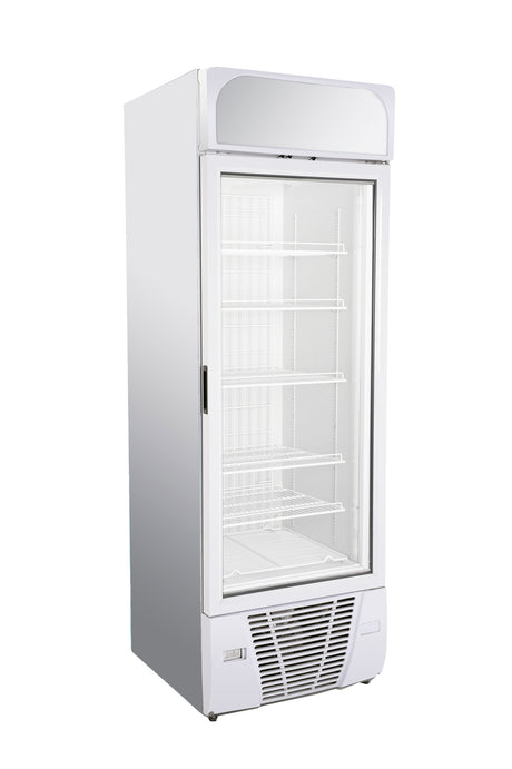 Sterling Pro Green BBVF500 Large Capacity White Single Door Display Freezer  496 Litres