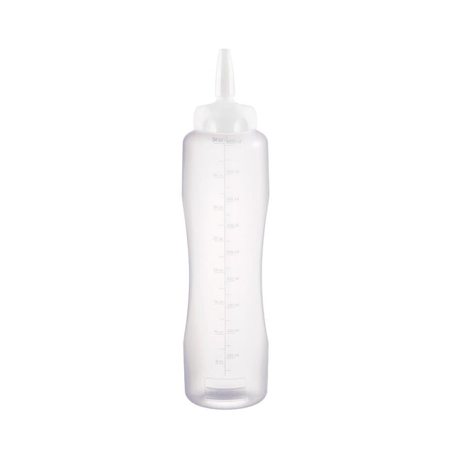 Clear Sauce Bottle 