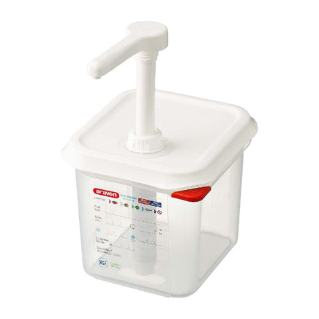 Sauce Dispenser with Pump 