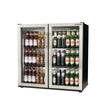 double door bar cooler