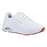 Skechers Mens UNO Slip Resistant Trainers 43 White