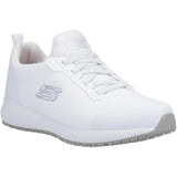 Skechers Slip Resistant Squad Myton Trainers White 43