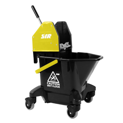 SYR TC20-R Kentucky Mop Bucket and Wringer 13L Yellow