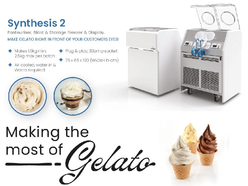 Carpigiani Modular Twin Tank Gelato Machine Synthesis 2