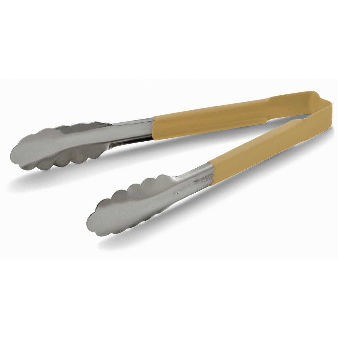 Vollrath Tan Utility Grip Kool Touch Tong 12"