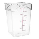 Hygiplas Polycarbonate Square Storage Container 20Ltr