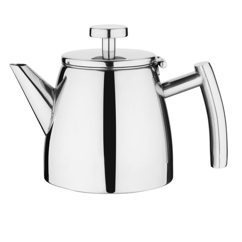 Olympia Conical Insulated Stainless Steel Teapot with Filter 350ml