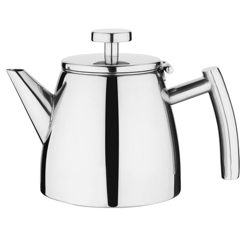 Olympia Conical Insulated Stainless Steel Teapot with Filter 600ml