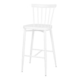 Bolero Windsor Aluminium White High Stools (Pack of 2)