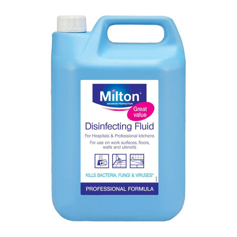 Milton Professional Disinfecting Fluid 5Ltr (Pack of 2)