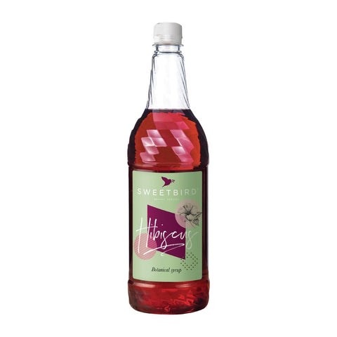 Sweetbird Botanical Hibiscus Syrup 1Ltr