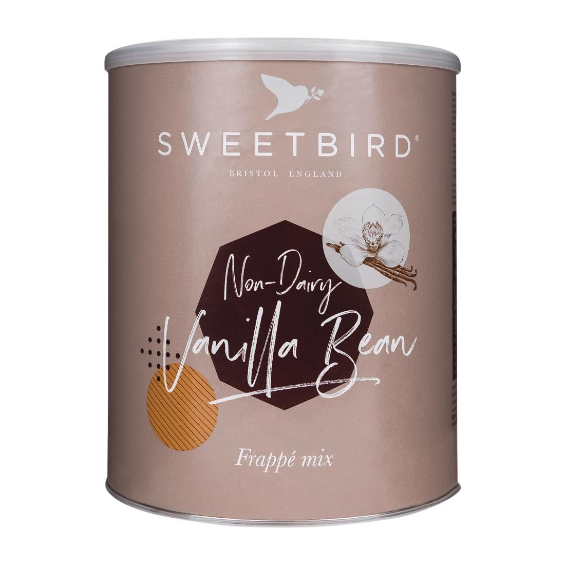 Sweetbird Vanilla Bean FrappŽ Mix (vegan) 2kg Tin