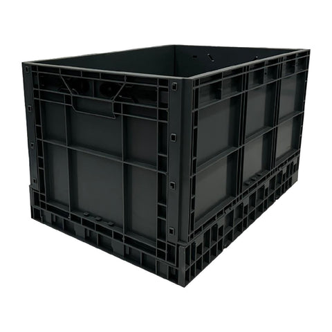 Vogue Plastic Folding Transport Storage Crate 594x396x353mm