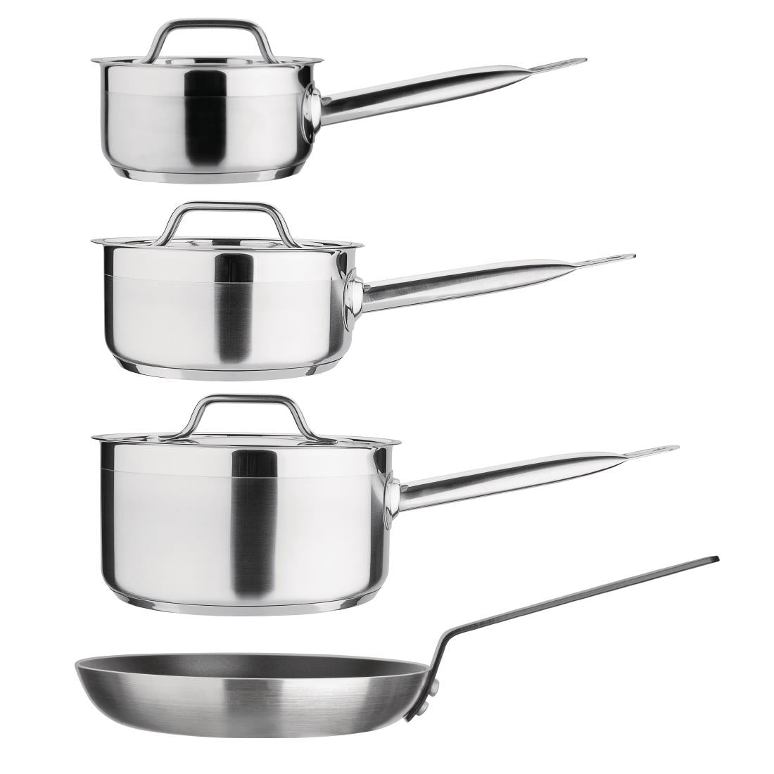 saucepan and frying pan set