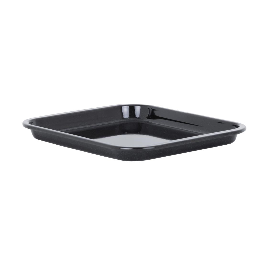 Wham Enamel Oven Tray Black 300mm