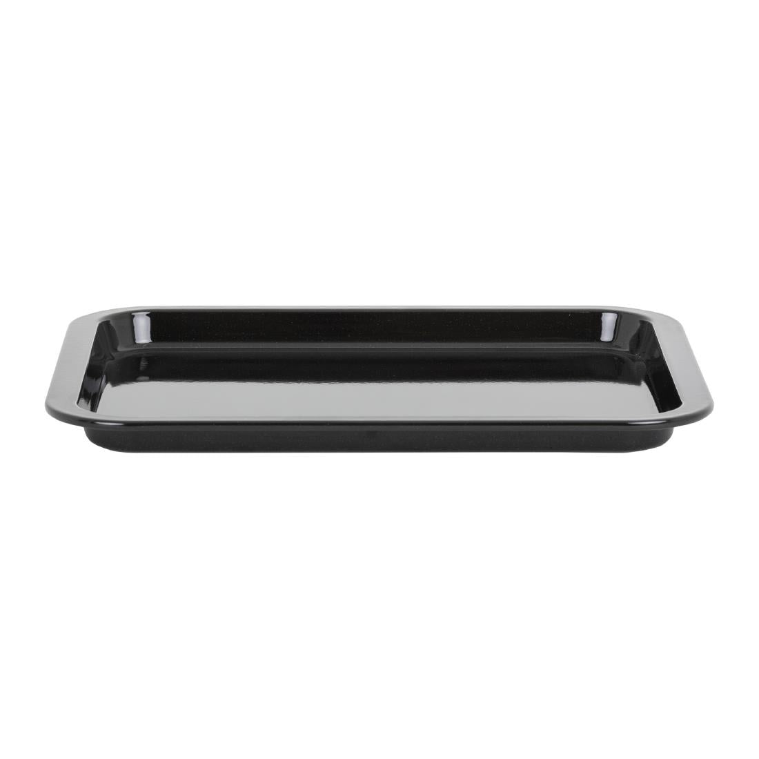 Wham Enamel Oven Tray Black 410mm