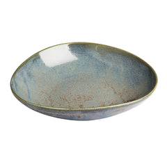 Olympia Ember Blue Triangle Bowls 245mm (4 pack)