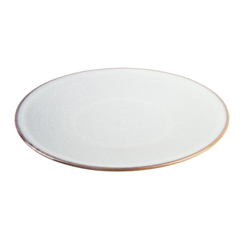 Olympia Drift Grey Plain Coupe Plate 280mm (Pack of 4)