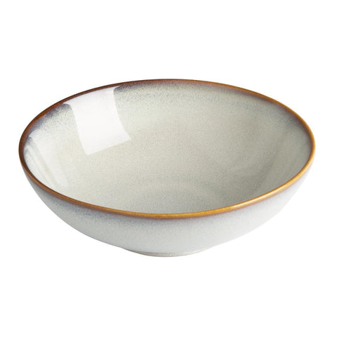 Olympia Drift Grey Plain Coupe Bowls 205mm (Pack of 4)