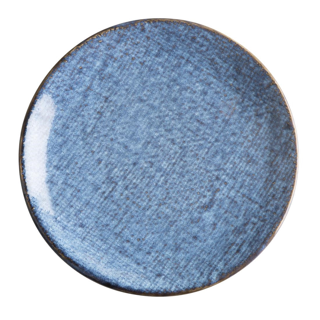 Olympia Denim Coupe Plates Blue 180mm (6 Pack)