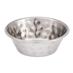 Olympia Hammered Stainless Steel Sauce Cups 45ml (12 pack)