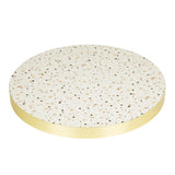 Bolero Terrazzo Style Round Table Top 600mm