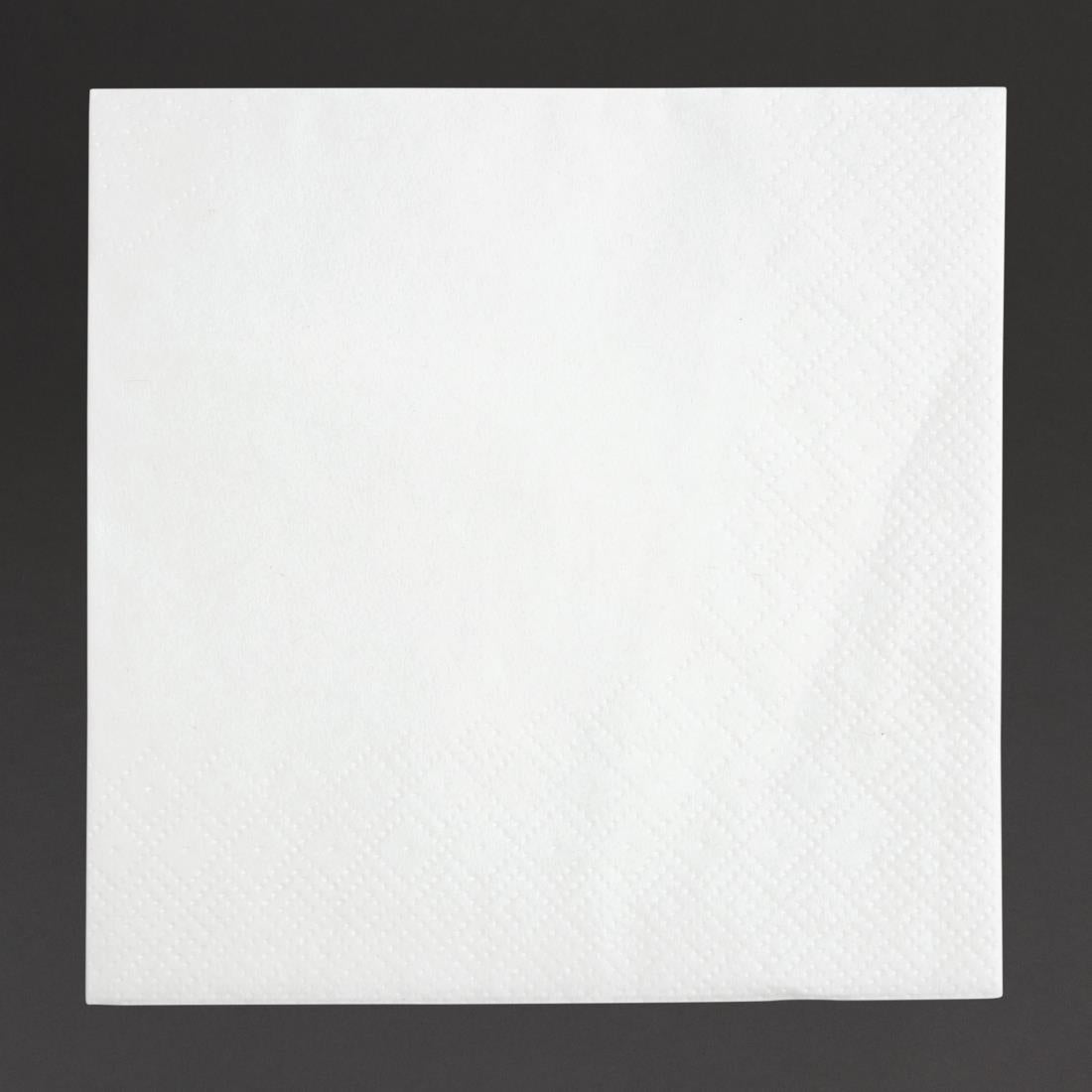 White Cocktail Napkin