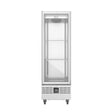 single glass door fridge