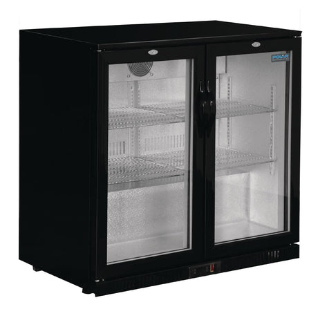 2 door back bar cooler