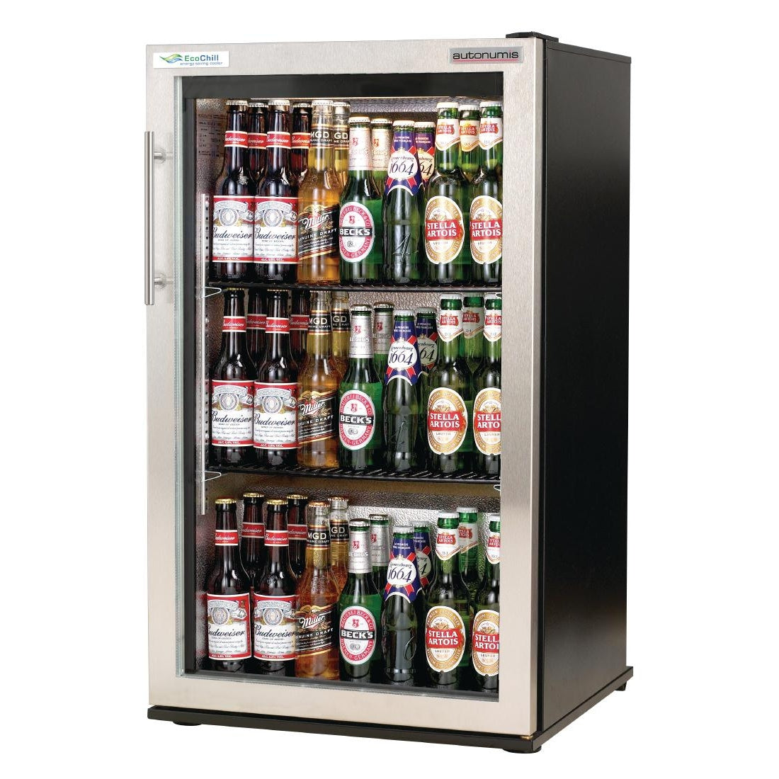 single door bar fridge