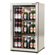 single door back bar cooler