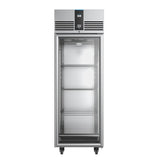 Foster EcoPro G3 1 Glass Door 600L Cab Fridge (StSt Ext/Alu Int)