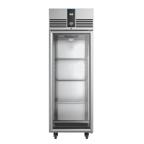 Foster EcoPro G3 1 Glass Door 600L Cab Fridge (StSt Ext/Alu Int)